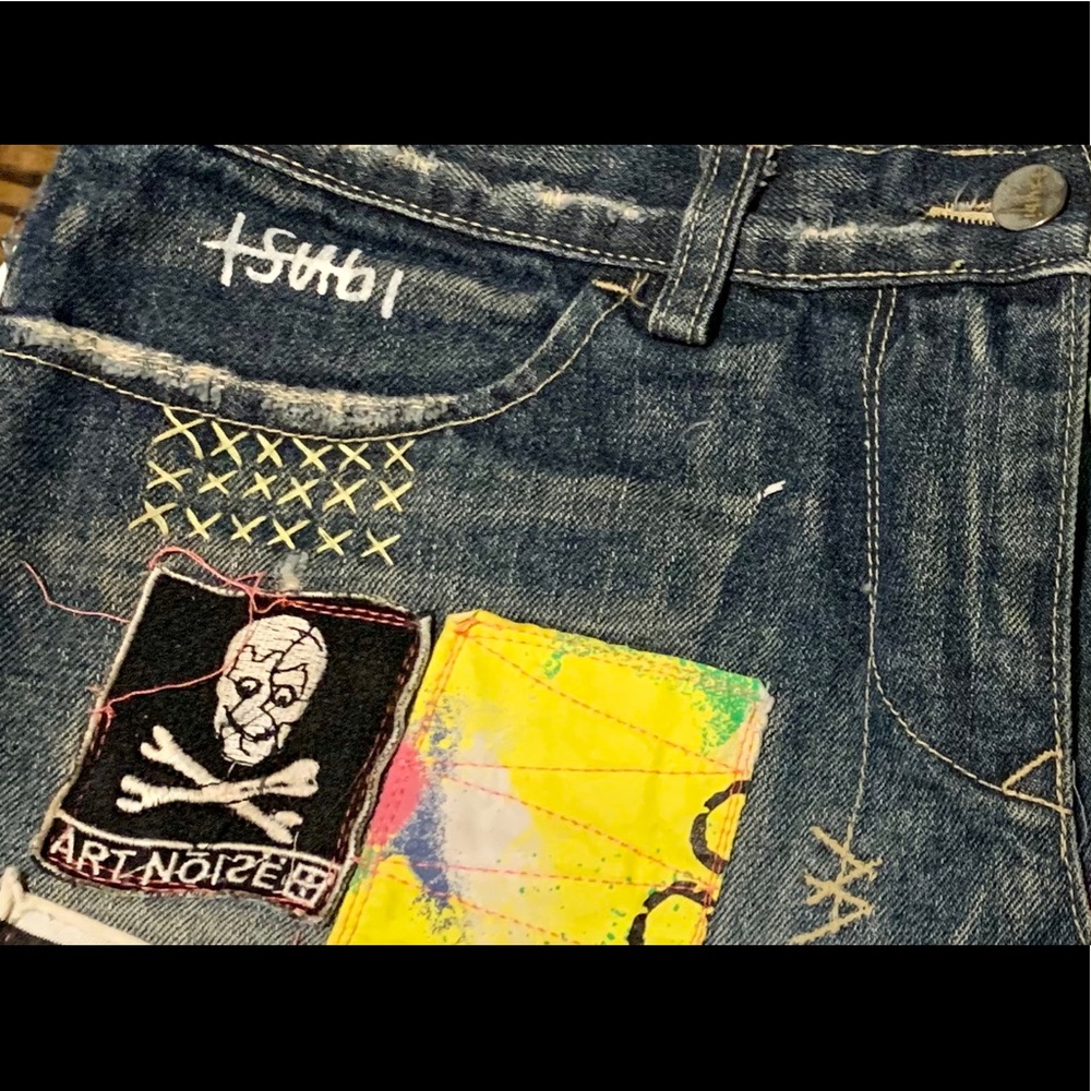 Ksubi Mini Jean Skirt